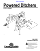 Powered Ditchers