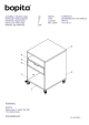 COMBIFLEX DRAWERBLOCK ON WHEELS