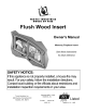 Flush Wood Insert