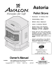 Avalon Pellet Stove Astoria PS